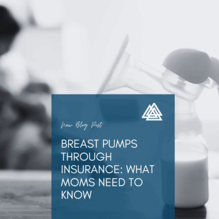 Breast pump containing milk